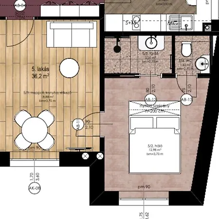 Apartament A50-designer No 5
